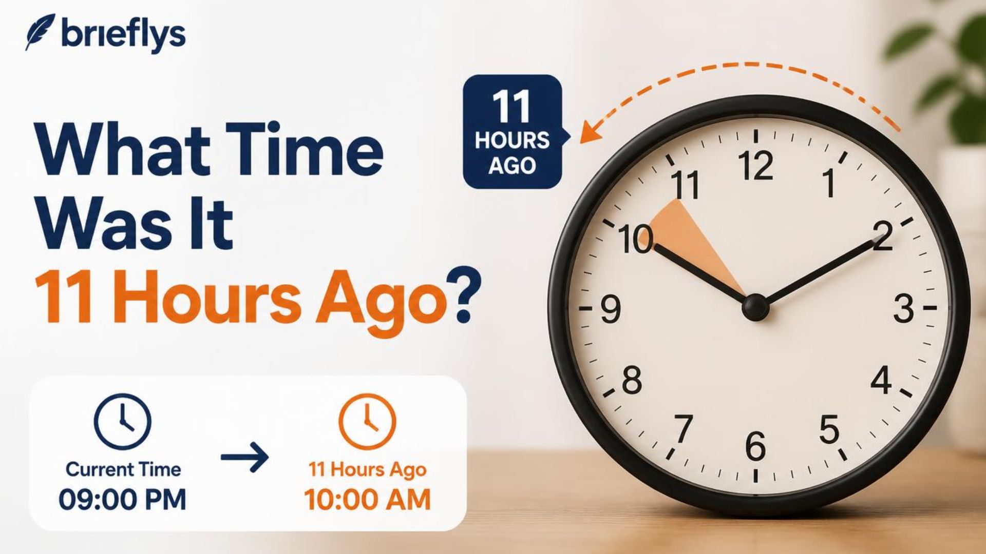 What Time Was It 11 Hours Ago